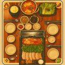 6352 | 인덕원맛집 🥓삼겹살 찐맛집! 🌿미나리+한돈 조합 미쳤다! '여의도미나리삼겹 인덕원점' 솔직 후기