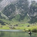 스위스산장 | 스위스 취리히 근교 여행 에벤알프(Ebenalp), 애셔(Aescher) 산장, 제알프제(Seealpsee) 호수 트래킹 코스