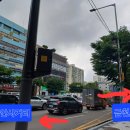 하안사거리 신한은행 앞 이미지