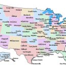 미국 각주(State)와 면적 소개 이미지
