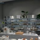 블루망고블랙 | ARKET 아르켓 고급스러운 정장셋업, 여성 오버사이즈 자켓 다크블루 컬러 후기