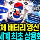 삼성 SDI 세계 최초 양산 선언! 전기차 버리고 선택한 전고체 배터리에 세계가 발칵 머니전선﻿ 이미지