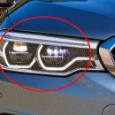 자동차 주행 중 낮에도 끄면 안 된다는 '주간주행등(Daytime Running Light, DRL)' 이미지