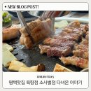 미투빌딩 | 평택 맛집 육향정 이베리코 돼지모둠 솔직후기 | 소사벌 회식장소 추천