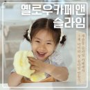 화성 새솔동 슬라임카페 옐로우카페앤슬라임 5세아이랑 첫방문 대만족