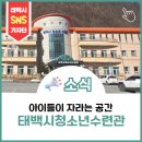 청소년수련관 체험활동실 | 아이들이 자라는 공간 태백시청소년수련관을 직접 다녀왔어요.