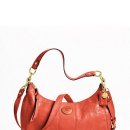 SIGNATURE STRIPE STITCHED PATENT CONVERTIBLE HOBO 이미지