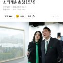 '녹색' 깔맞춤한 尹부부…신년행사 소외계층 초청 [포착] 이미지