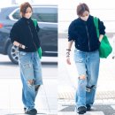 에스파 윈터 폴로 공항패션 분석 꾸안꾸의 정석