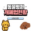 경기도동물위생시험소 부설 동물병원 | [24년 2월 4주차] 동물병원 개폐업 현황