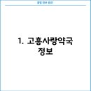 고흥사랑약국 이미지