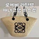 라탄아리 | 로에베 라탄백 미디엄 애너그램 바스켓 백 후기