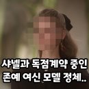 샤넬과 독점계약 중인 모델 이미지