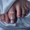 신도림네일, 파우더네일, 페디네일, 원컬러네일 이미지
