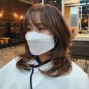 디넥션 | 중안부가 긴 얼굴형에 어울리는 레이어드컷
