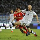 월드컵 지역 예선에서 골 넣은 제파로프와 게인리히 이미지