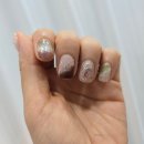 이마트24 호매실중앙점 | 호매실 유지력좋은 네일샵 '드로우네일' 이달의 아트 말차초코 후기!!