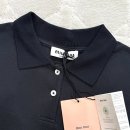 F0009 | 미우미우 miu miu 폴로 카라 반팔 셔츠 저렴한 구매정보 및 후기