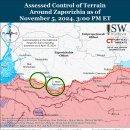 러시아 공세 캠페인 평가, 2024년 11월 5일(우크라이나 전황 이미지