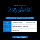 WONHO WORLD TOUR ＜STAY AWAKE＞ in Seoul MD 온라인 판매 안내 이미지