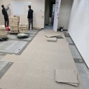 스완카펫타일 분당 한국토지주택공사 오리사옥 악세스플로어위 스완카펫 시공 후기