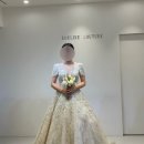 파이진박종옥에이전시 | #18 에델린꾸뛰르 본식드레스 브이넥 나뭇잎비즈드레스