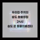 우리집동물병원 | 우리집 주치의 송도 동물병원 24시 송도 온 동물의료센터가 있어요