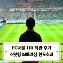 배려심 넘치고 스윗한 FC서울 직관 후기 11라운드 vs 전북현대