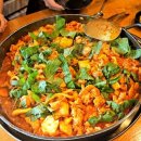 철판위에 닭갈비 이미지