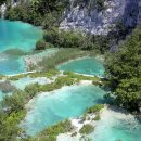 크로아티아 플리트비체 국립공원 아름다운 호수 이미지