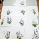 꽃그림 천아트 | 안산평생비전센터 꽃그림 천아트 강좌 패랭이꽃그리기 맥문동그리기 유채꽃그리기 채송화그리기