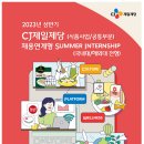 [CJ제일제당] (식품사업/공통부문) 채용연계형 SUMMER INTERNSHIP (국내대/해외대 전형) (~05/19) 이미지