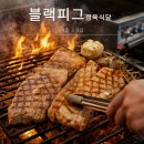 정왕동제2노외주차장 | 시흥 정왕동 고기집 블랙피그 정육식당 짚불구이 흑돼지 애견동반 후기