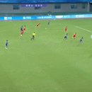 아시안게임 준결승 일본 4:0 홍콩 골장면. 이미지