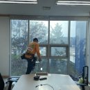 비산PC | 청주 단열필름 오창 보그워너 사무실 유리창 시공사례