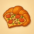 크루아상 이미지
