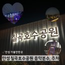 분수공원 | 안성 칠곡호수공원 음악분수 후기ㅣ야간 산책 하기 좋은곳 (주차, 시간 정리)