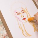 힐링아트 오일파스텔 이미지