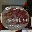 평택 고덕 고기집 [공원정육식당] 후기 , 고덕 공원정육식당, 생긴지 얼마 안된 신선한 식당/ 돼지랑...