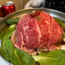 메밀과만두가있는모퉁이 | 신용산 맛집 잘빠진메밀 신용산직영점｜한옥 감성 막국수 만두전골