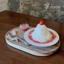 버프베리 | 거제 하르르커피 커피 빙수 맛집 고현 카페 토마토빙수 오렌지 아메리카노