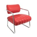 한스캣 | 스트라이프 잠옷, 블랙 1인체어, 빨간의자, 거실양털리클라이너, 레오파드 퍼무스탕, 캣아이선글라스 등