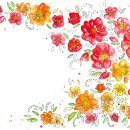 힐링 수채화 이미지