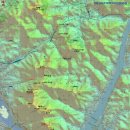 천마지맥마무리(3구간) 수레넘이-갑산-적갑산-예봉산-예빈산-다산생태공원(북한강) 이미지