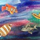 정밀화와 수채화 이미지