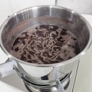 혼밥요리 | 집요리 홈쿡 필수템 4구 가스버너 더쿡산으로 만든 팥칼국수 밀키트 집밥 혼밥요리 후기