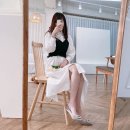 감성포토36.5 | 랩 셔츠 롱원피스 하객룩 2color 간절기룩