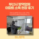 부산시 방역업체 아파트 소독 현장 후기