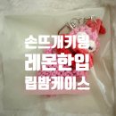 손뜨개 | 가방꾸미기용 귀여운키링 레몬한입 손뜨개 몬스터 립밤키링 후기