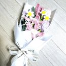 모루 | [후기] 쿠팡 모루꽃다발 대왕벚꽃 DIY꽃다발 키트